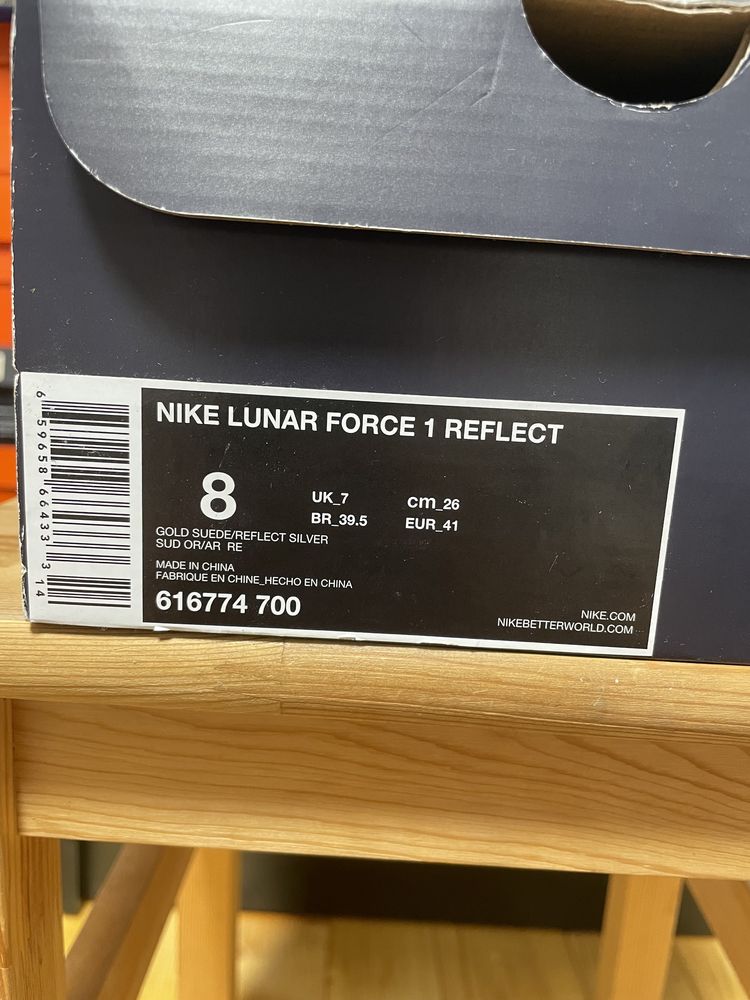 Nike lunar force 1 reflect r.41