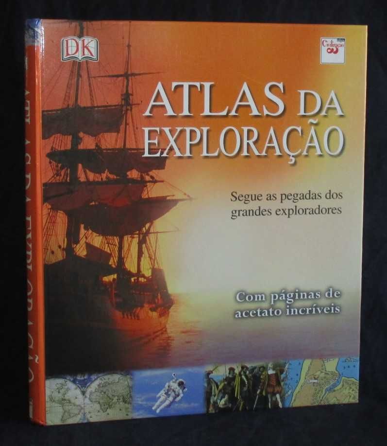 Livro Atlas da Exploração Andrea Mills e Anita Ganeri