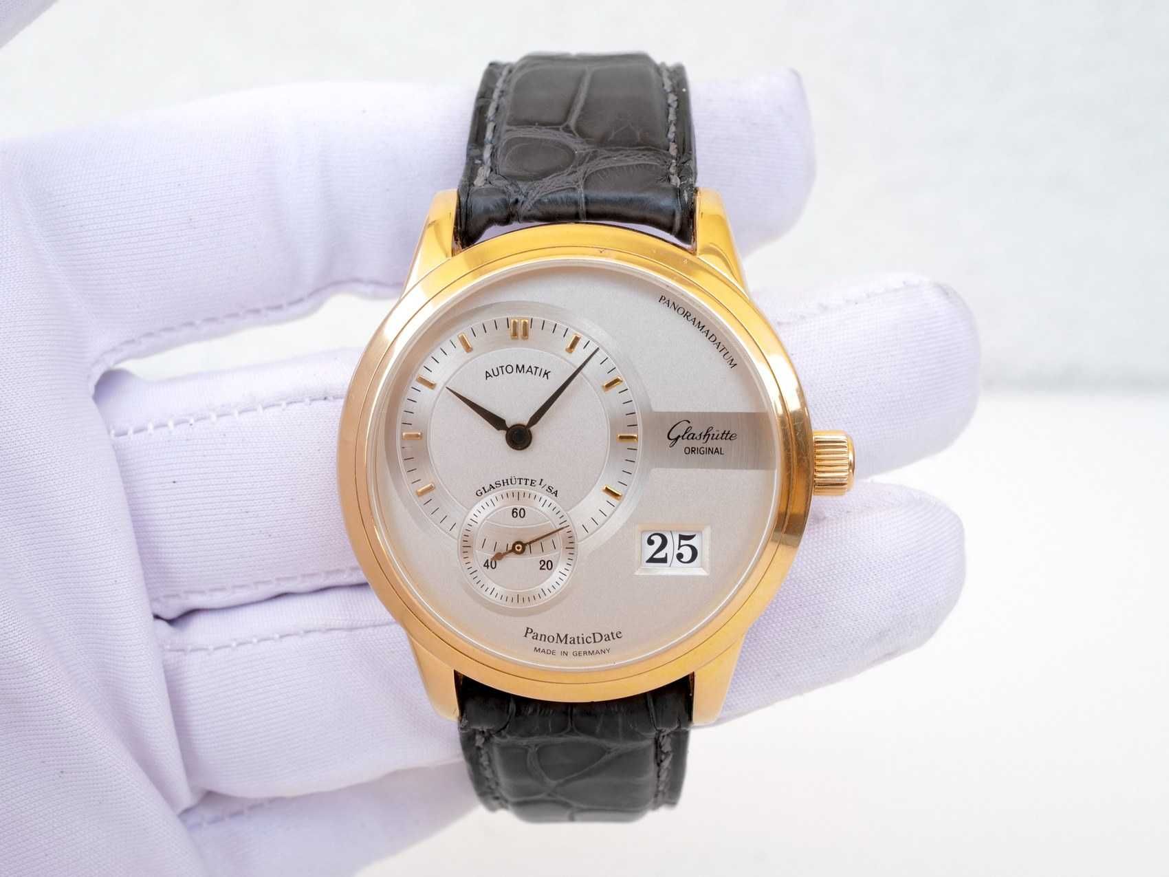 Glashütte Original PanoMaticDate 18K Rose Gold 39mm