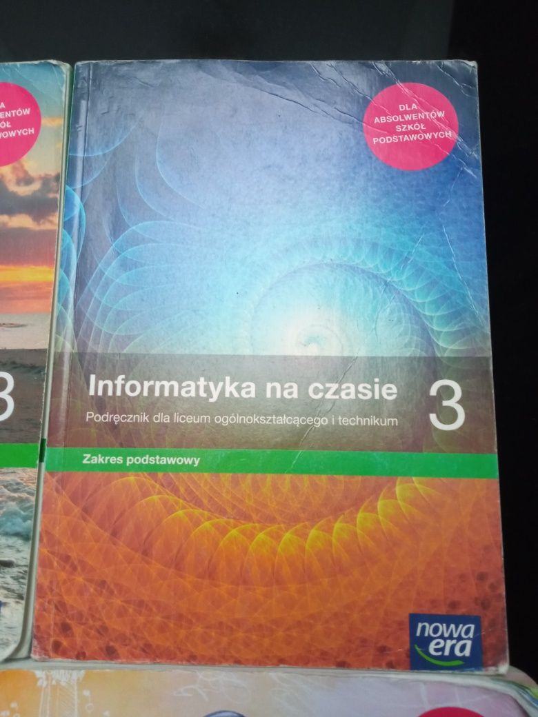 Podręczniki do klasy 3 liceum ogólnokształcącego i technikum