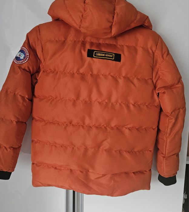 Canada Goose kurtka zimowa 8lat wypełnienie pióra