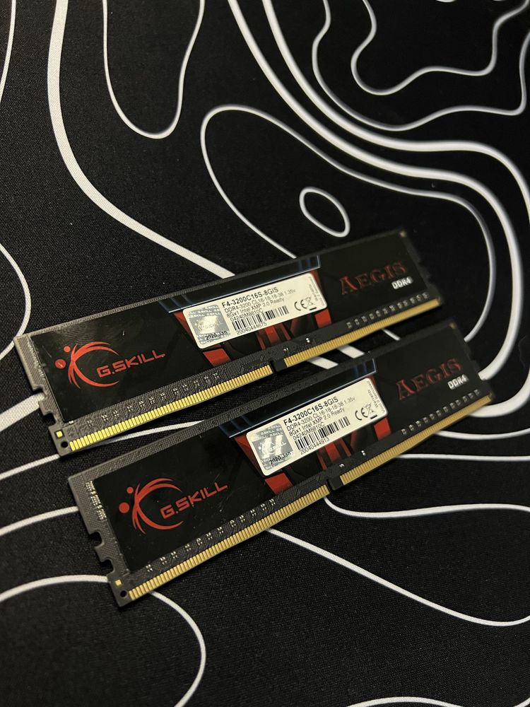 Оперативна памʼять DDR4 G.SKILL EAGIS 2X8GB 3200MHz