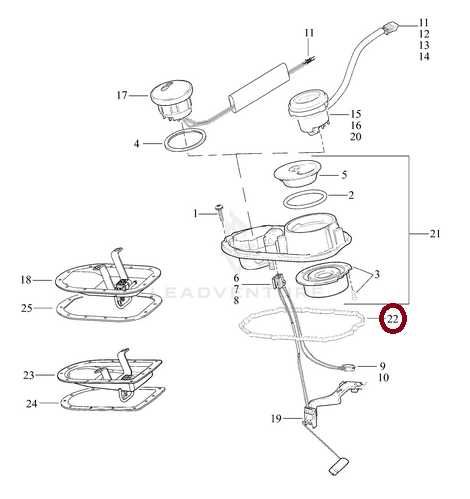 Прокладка плити паливного насоса для мотоцикла Harley-Davidson