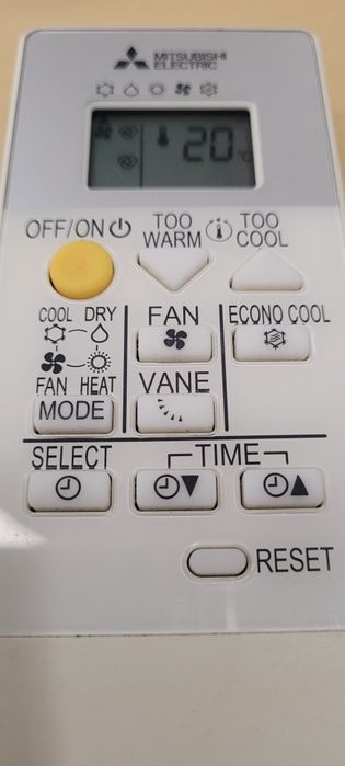 Comando para Ar condicionado Mitsubishi