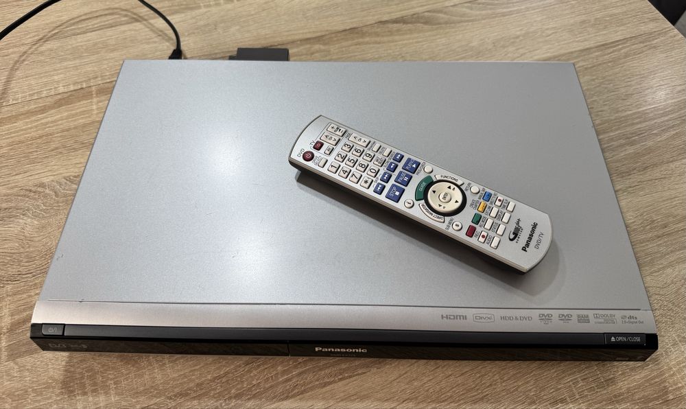 Panasonic DMR-EX72S #Nagrywarka DVD HDD #160GB #HDMI #USB #DVB-S #Pilo