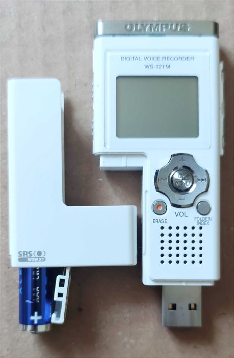 Цифровий диктофон Olympus WS-321M, з USB-портом, б/в