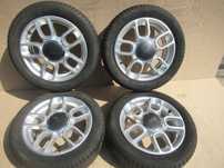 ALU+OPONY LATO R15 FIAT 500,PANDA,PUNTO I,II FORD KA II,4x98