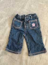 Jeansy / dżinsy niebieskie / granatowe dziecięce