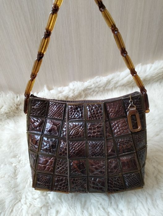 Роскішна сумка з крокодила 30-ті роки