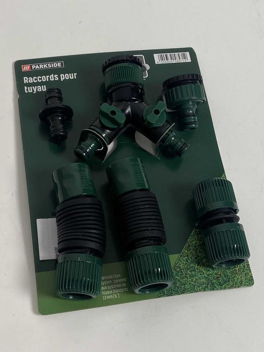 Набір перехідників для шлангу сад город Parkside якісний з Німечини