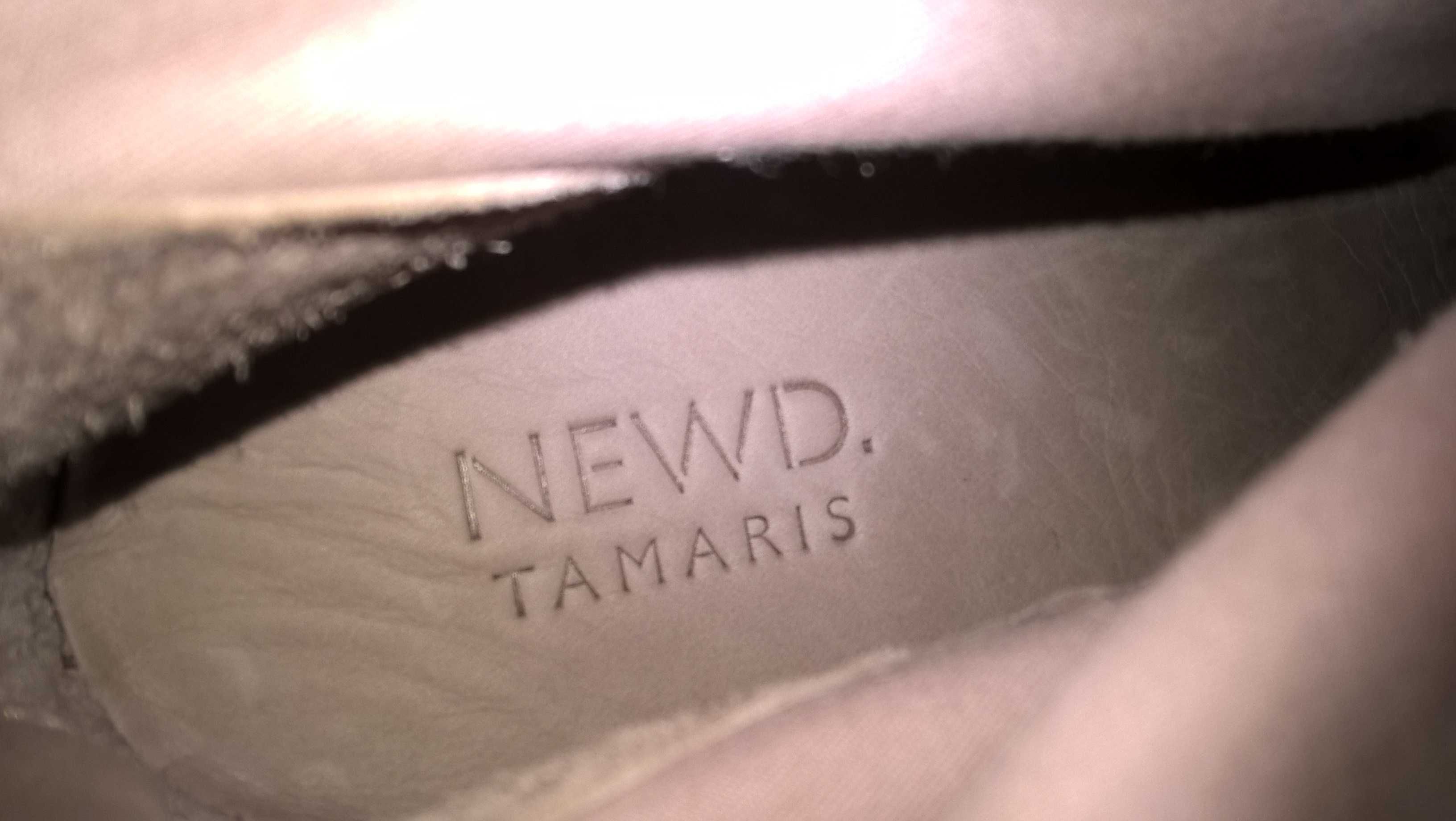 Новые кожаные ботинки от NEWD.Tamaris (Германия)! Оригинал! р.41/27см