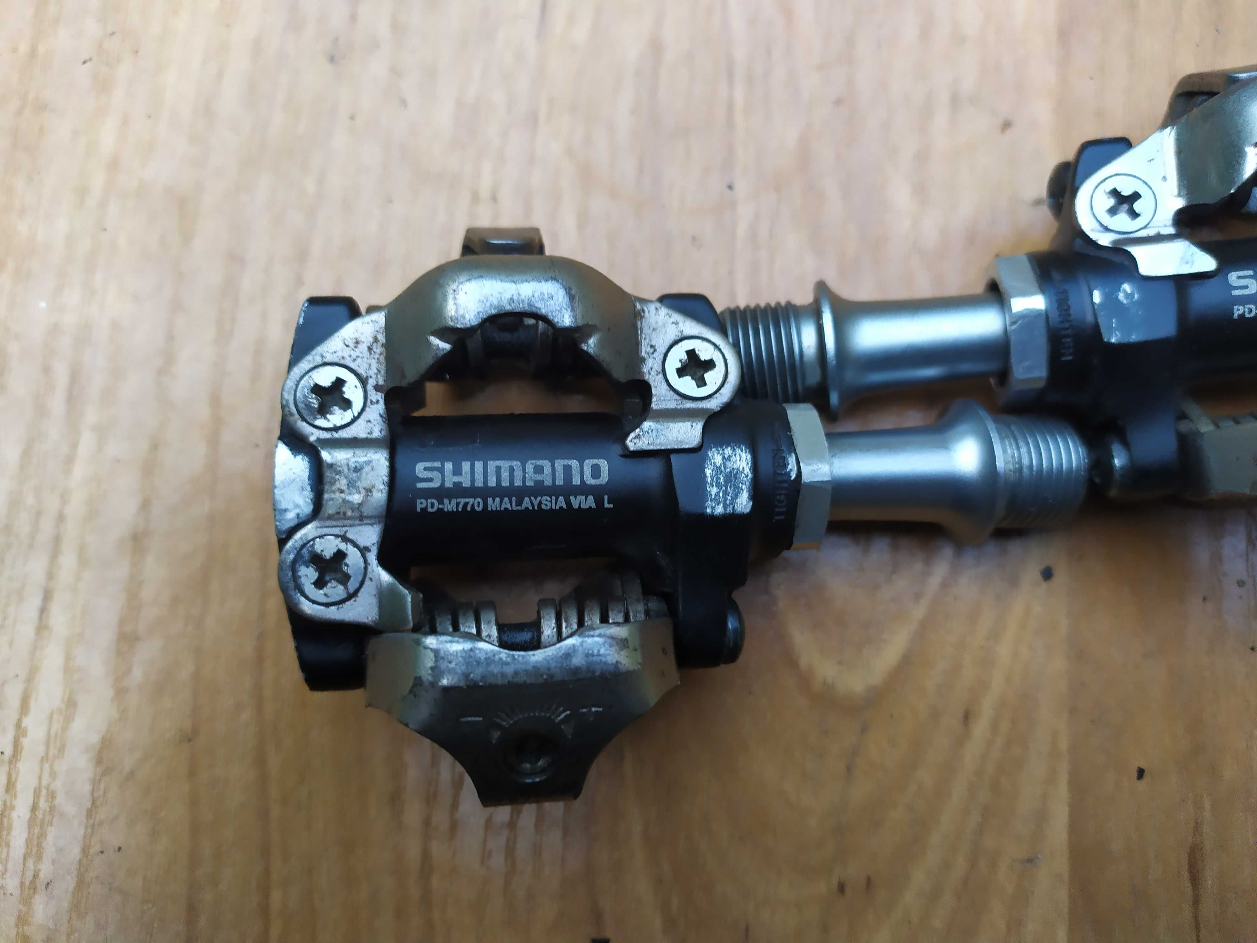 Shimano Deore XT  pedały SPD PD-M770 Alu Polecam