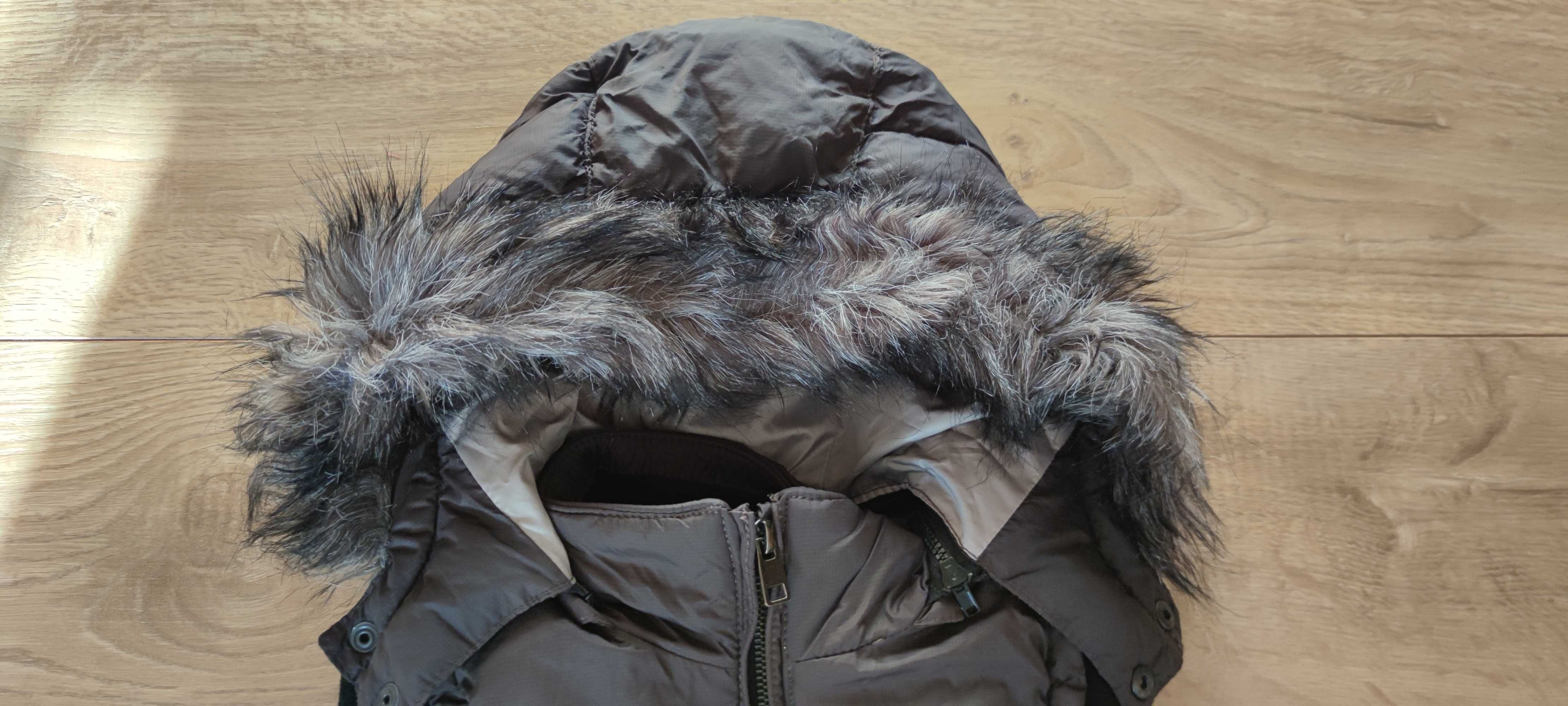 Jak nowa Zara 122 kamizelka bezrękawnik dla dziewczynki polar