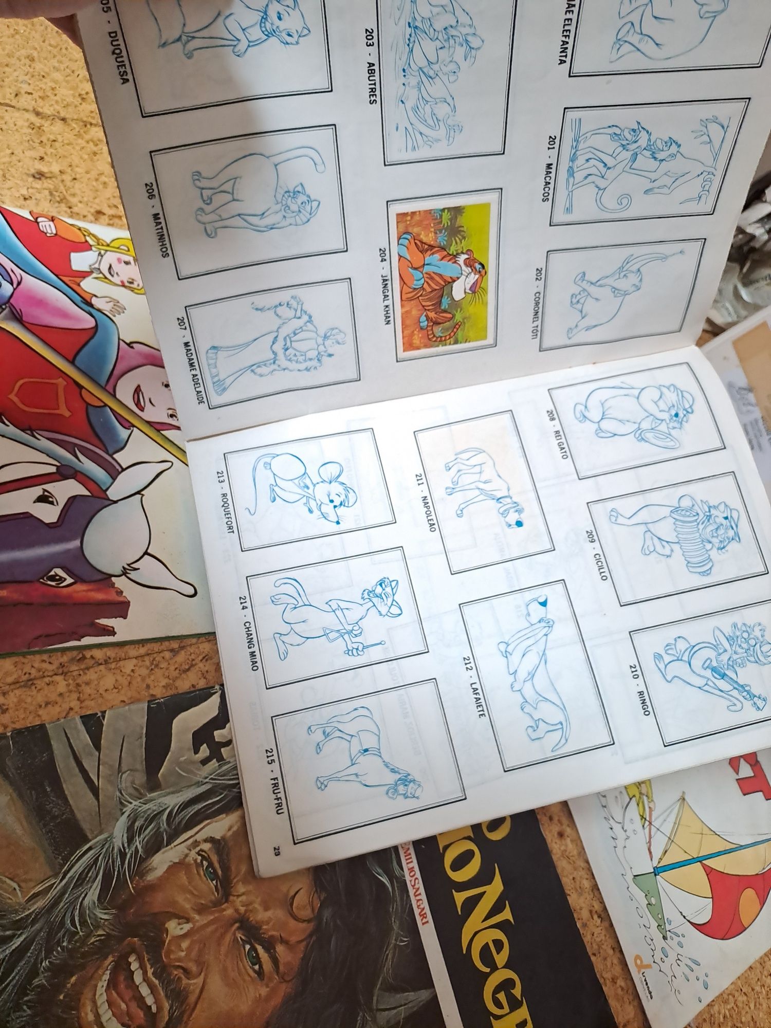 Cadernetas de cromos