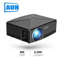 Projektor 720p AUN C80 przenośny projektor 2200 lumenów HD 720p