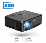 Projektor 720p AUN C80 przenośny projektor 2200 lumenów HD 720p
