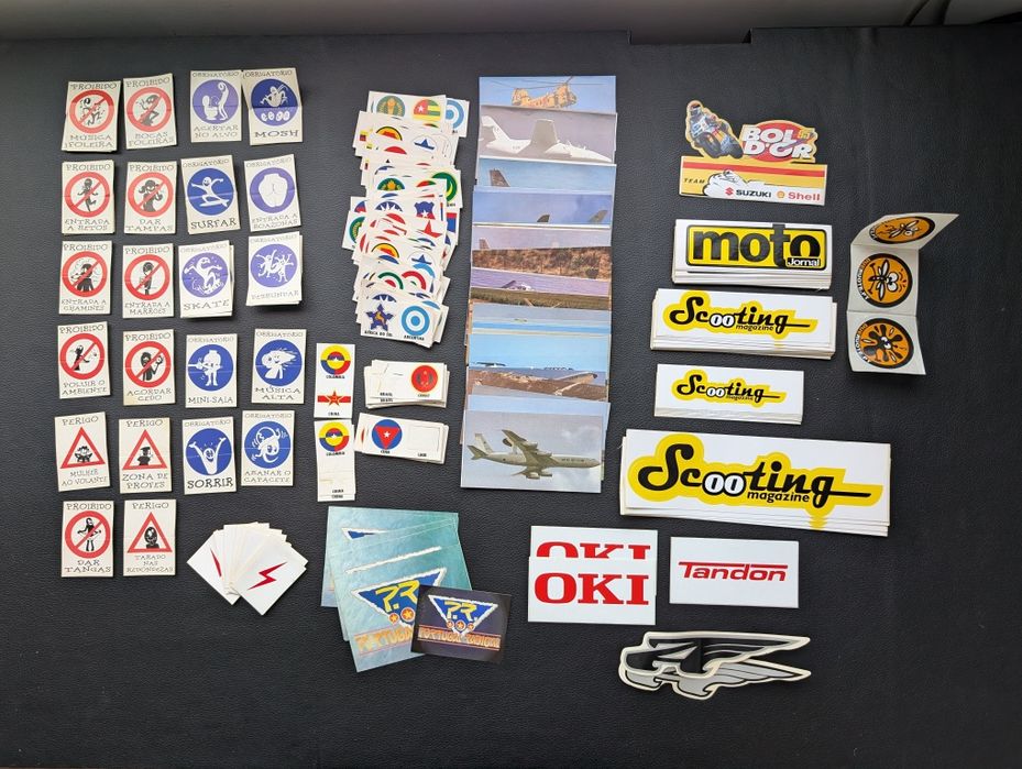 Autocolantes variados