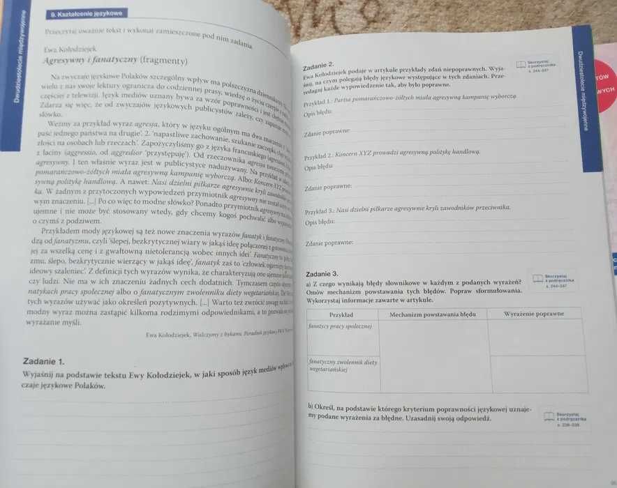 Maturalne karty pracy 3 język polski