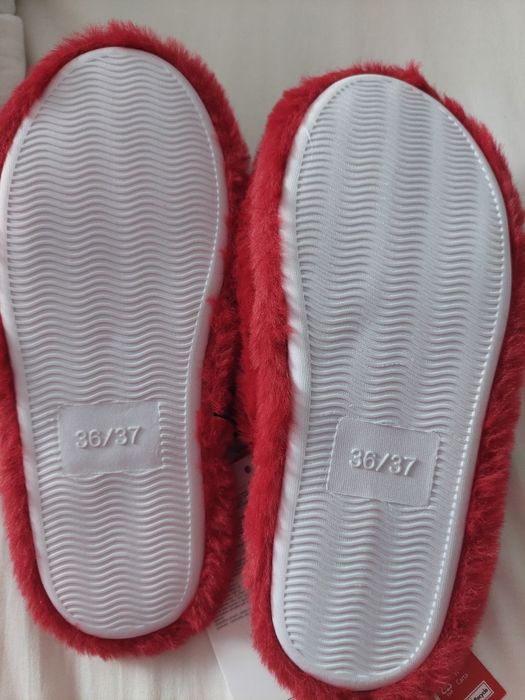 Теплі м'які тапочки 36/37 р.