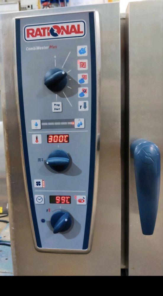 Piec Rational CMP 61 gazowy propan butan , stan Top konwekcyjno parowy