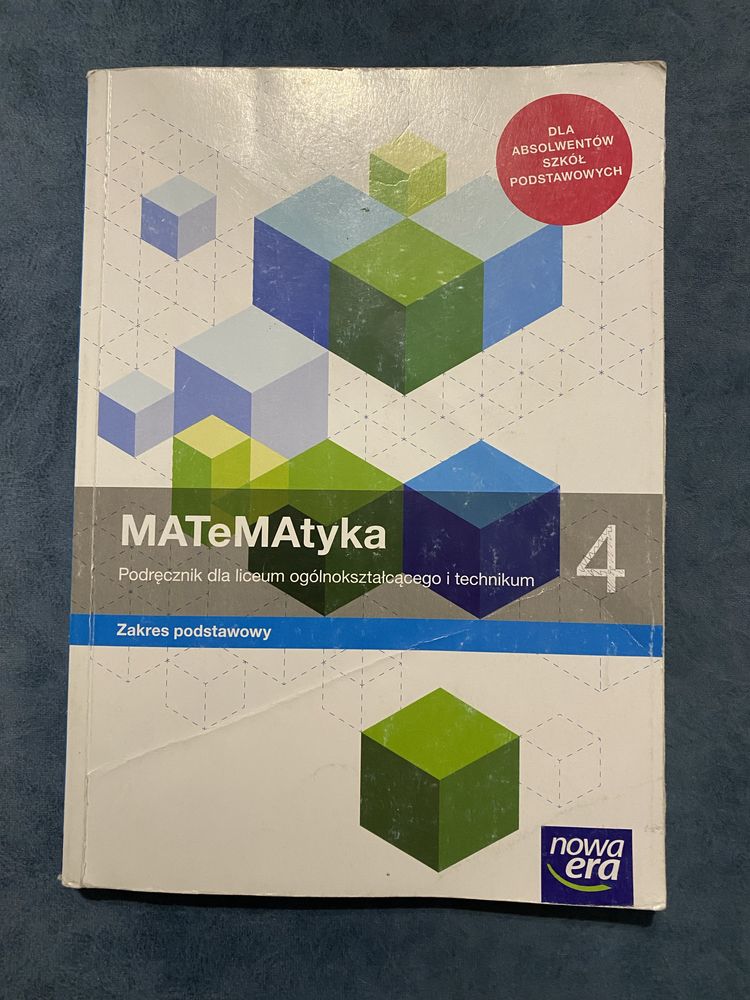 Książka od matematyki Matematyka 4