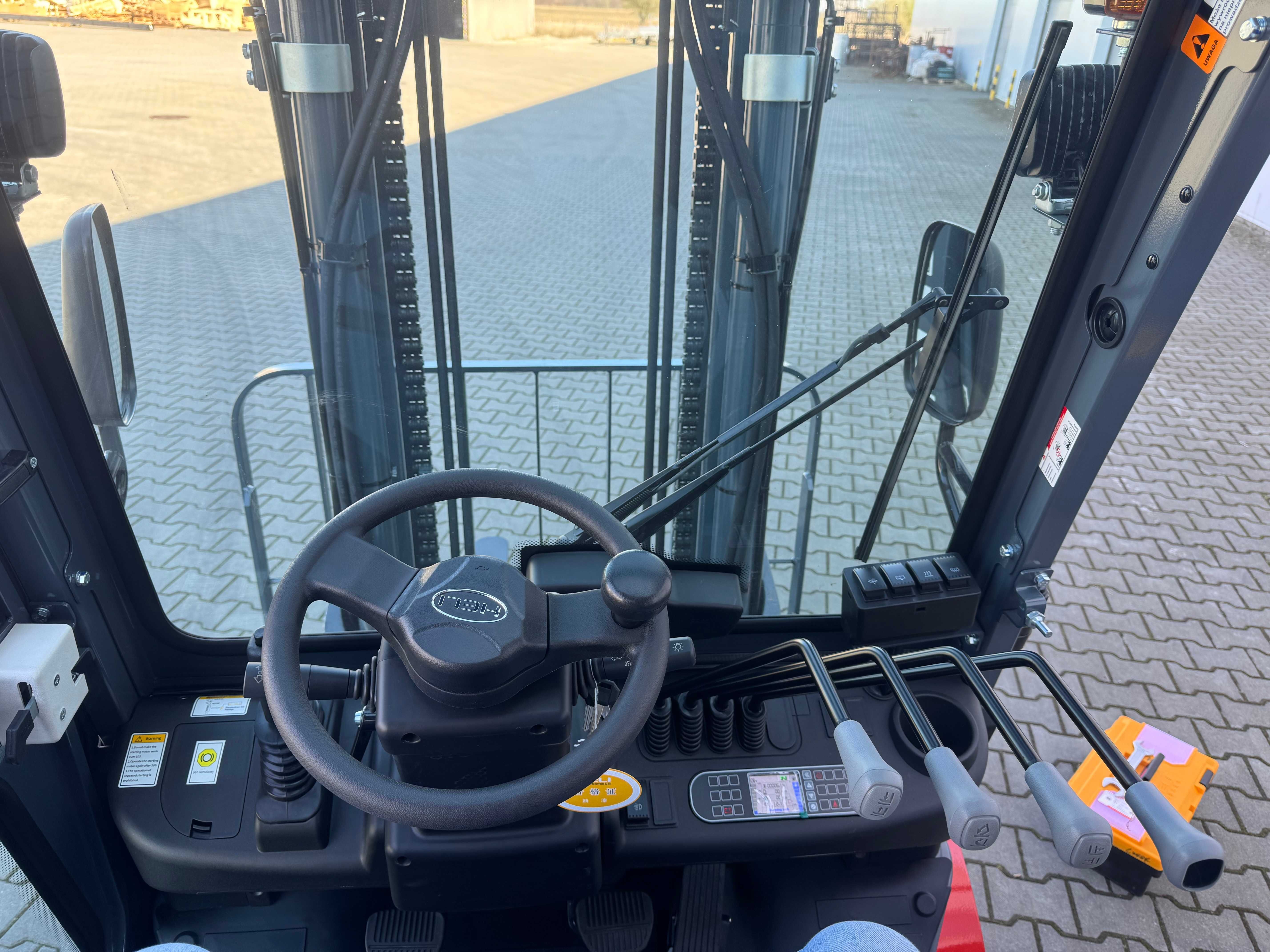 Wózek Widłowy Heli 3,5t Maszt 3,3m Duplex Silnik Kubota LPG 2024-12