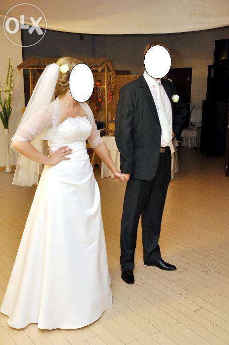 Suknia ślubna Emmi Mariage rozm.42 + 2 bolerka gratis !