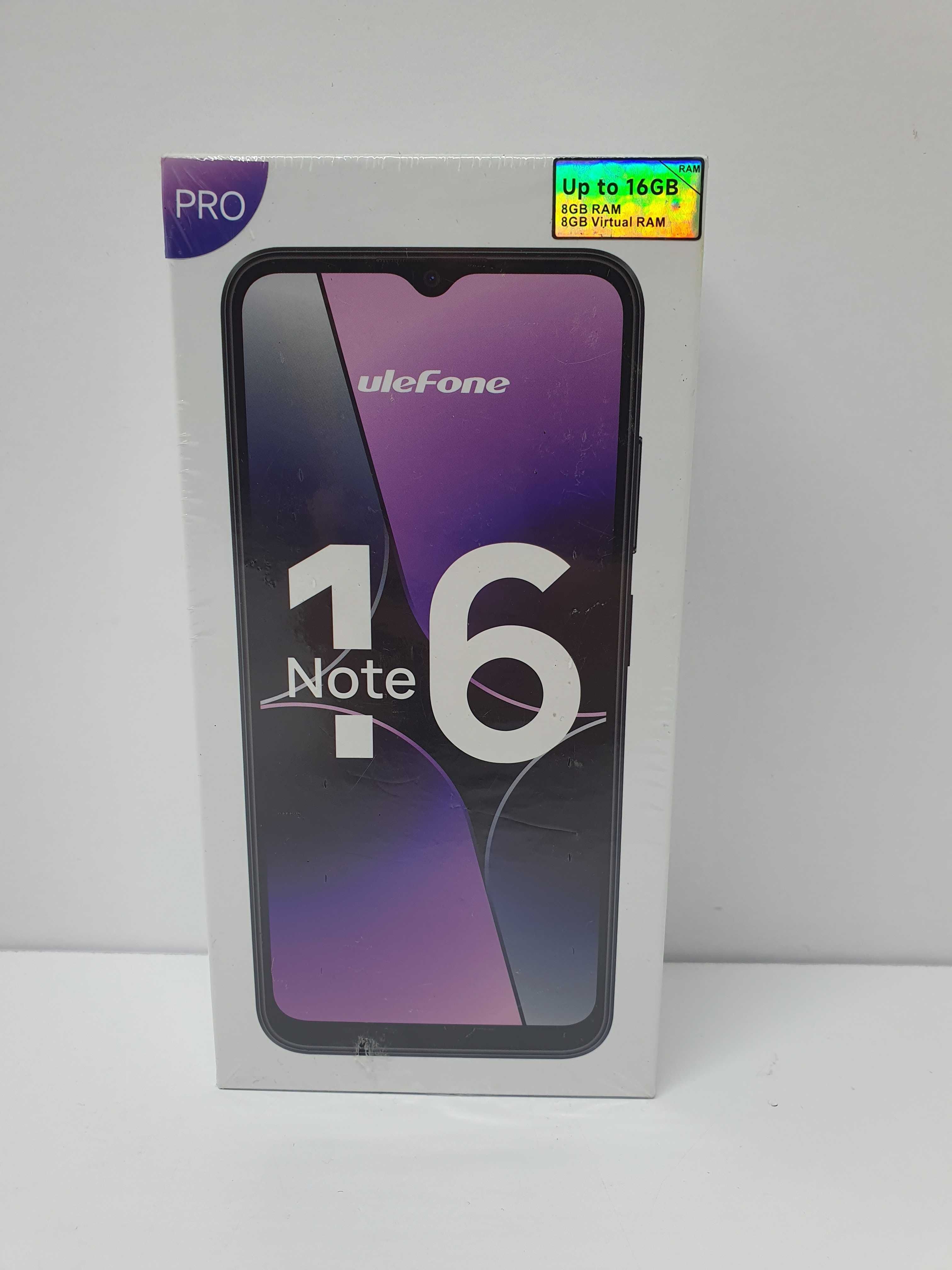 Smartfon UleFone Note 16 Pro (8+256GB) Meteorite black