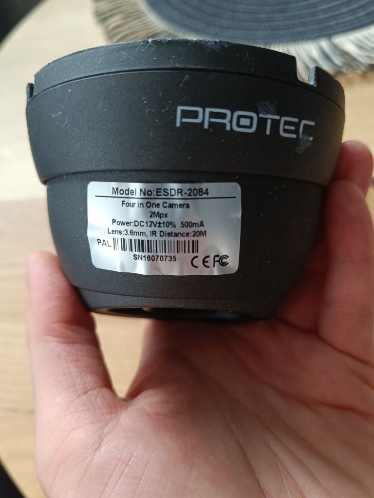 4x kamera zewnętrzna protec ESDR-2084