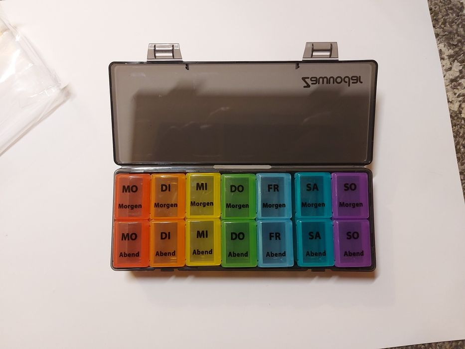 NOWY Tygodniowy Organizer na Lekarstwa Kasetka na Leki