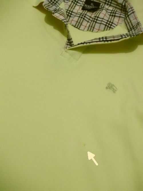 koszulka polo m vintage burberry r XL