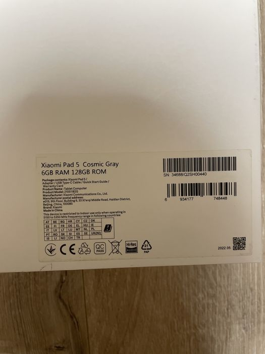 Планшет Xiaomi Pad 5