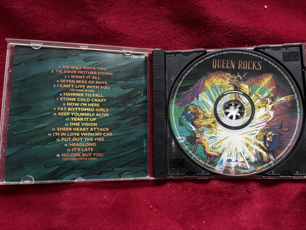 Cd plyta otginslns Queen Rocks