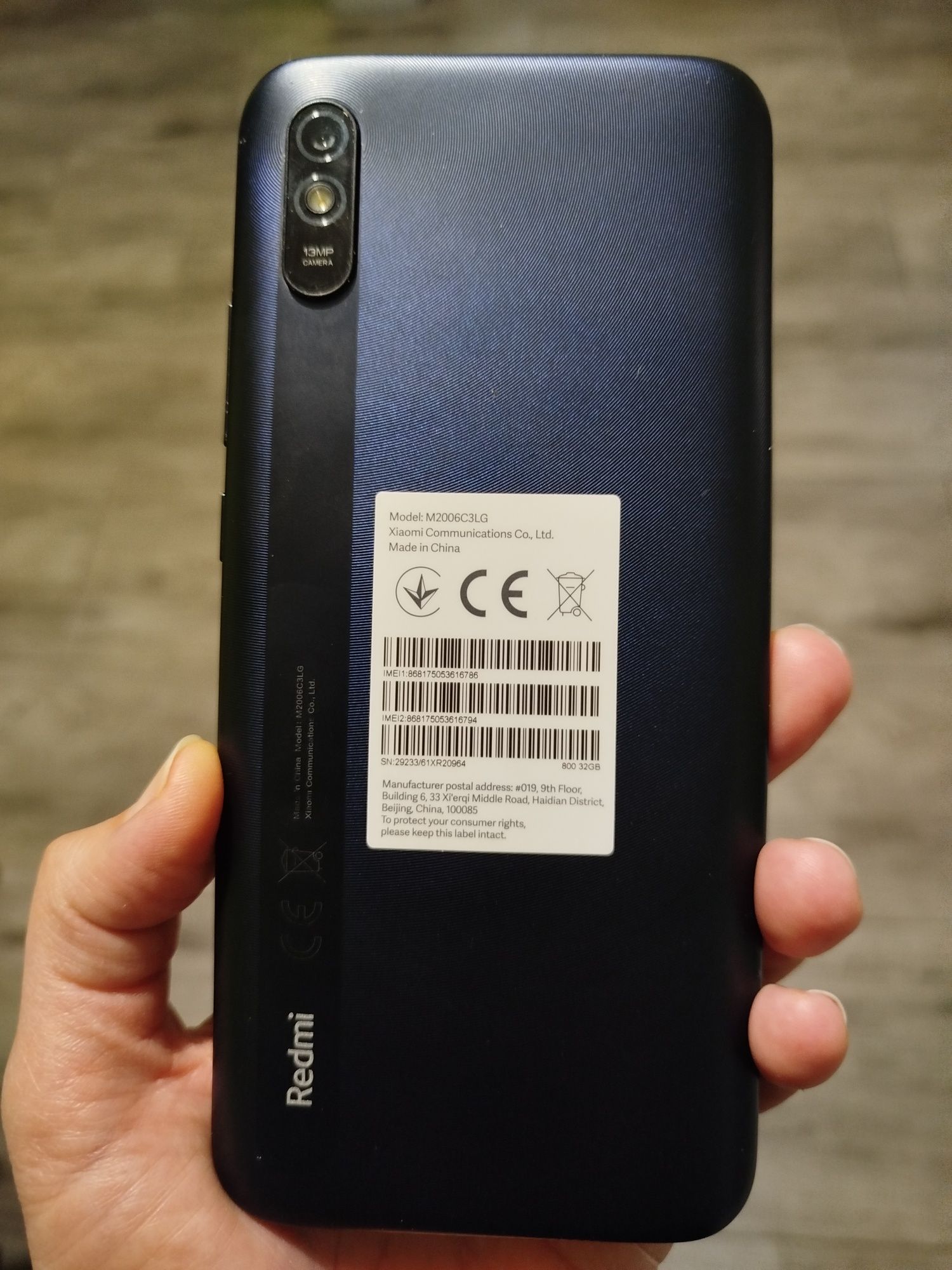 Xiaomi Redmi Note 9A