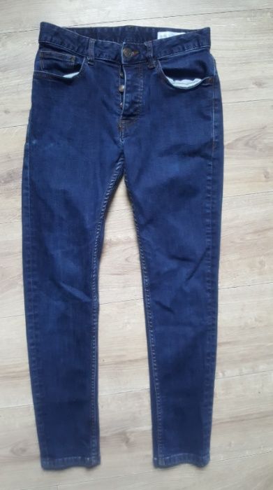 Denim co- swietne rozciagliwe skinny jeansy 28/30