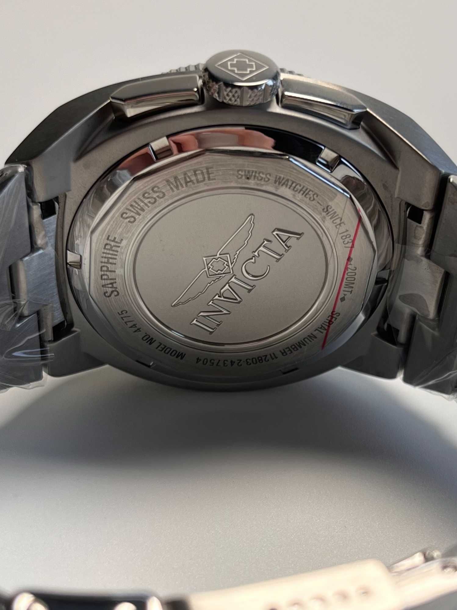 швейцарський годинник Invicta 44775 Diver, інвікта, часы инвикта Ø46мм