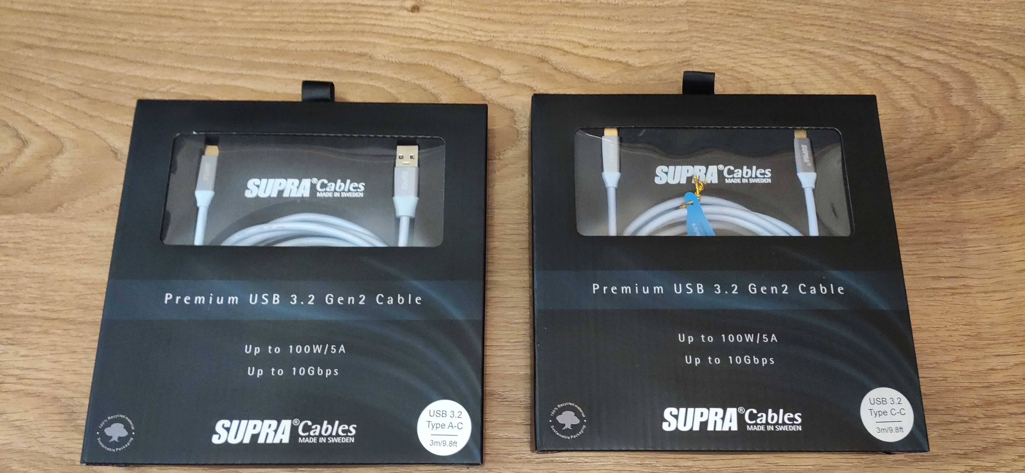 Kable Supra usb C C usb A C