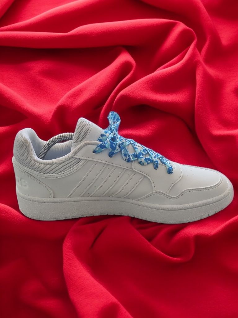 Buty Adidas x bape custom DIY białe vintage old money drip drill OG