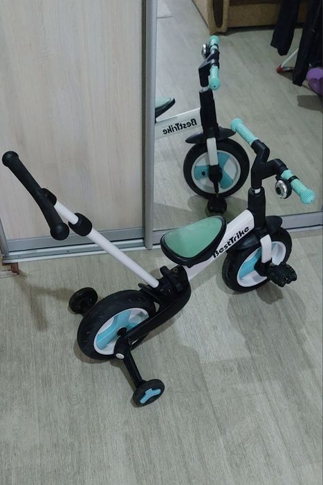 Дитячий велосипед, велобег 3в1.