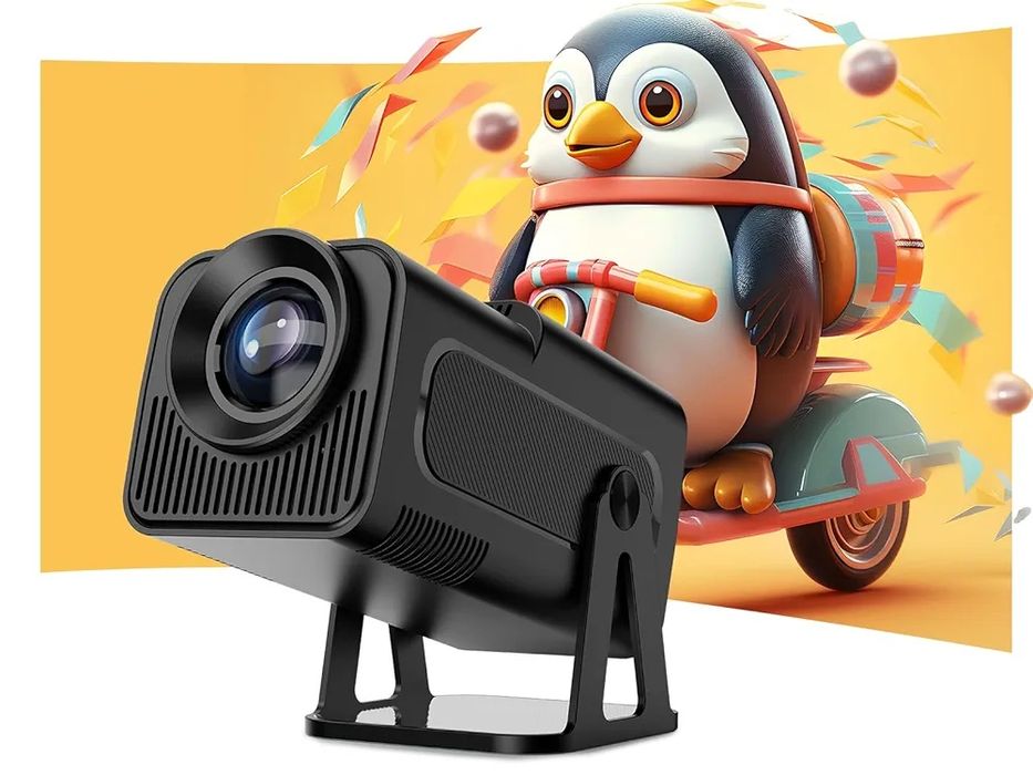 Alwtniet Inteligentny Projektor Licencja-Netflix HY320 NTV Android 13