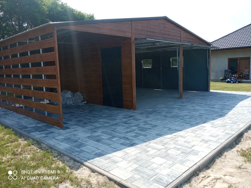 Garaż blaszany 5x6