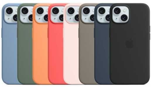 NOWE Oryginalne etui do iPhone 15 Plus Silicone Case Magsafe