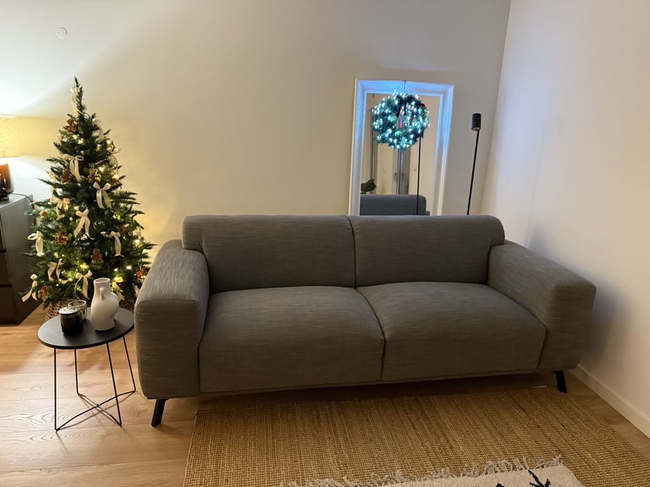 Sofa area store cinza minimal