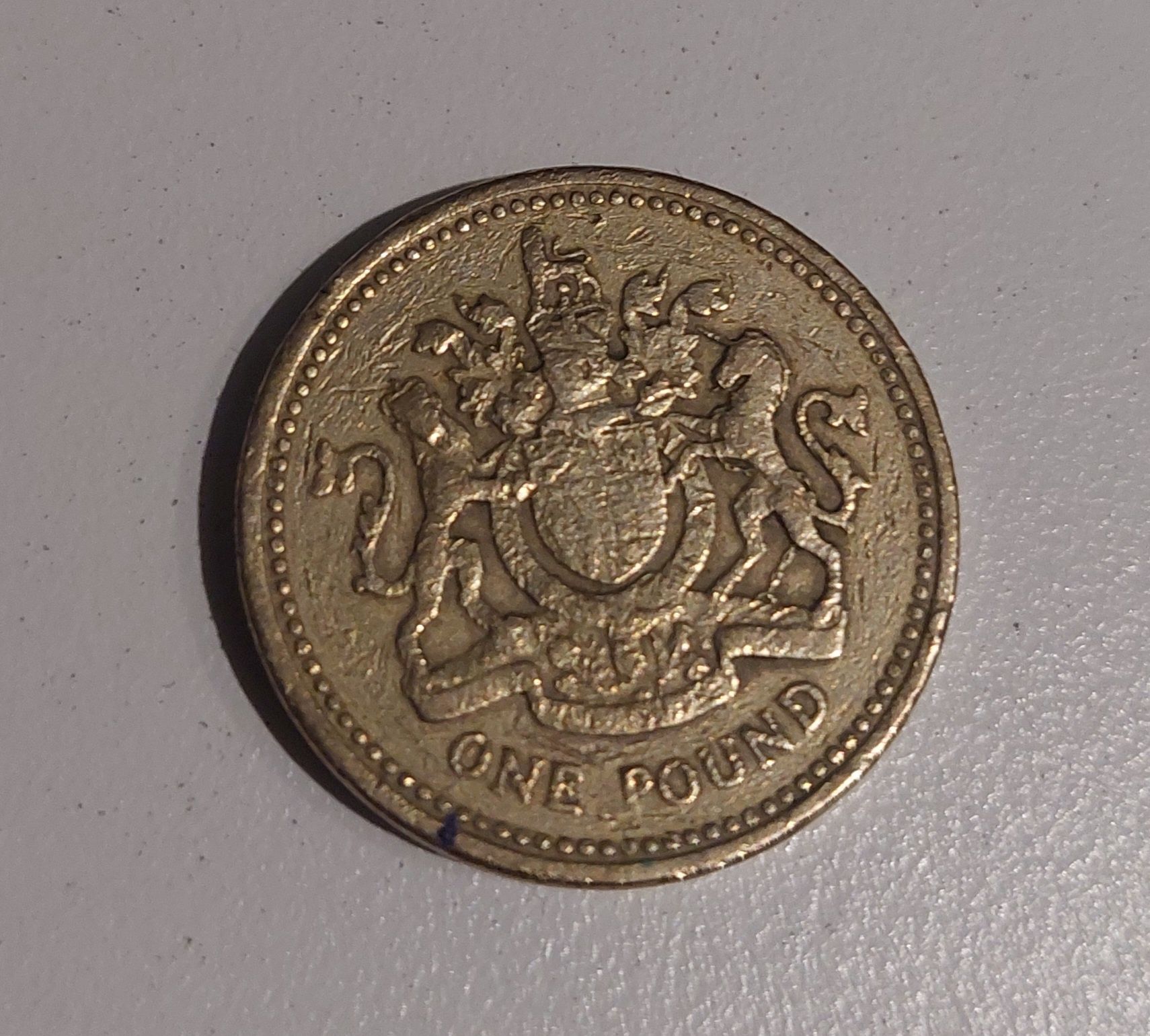 Moneta one pound 1983 r.