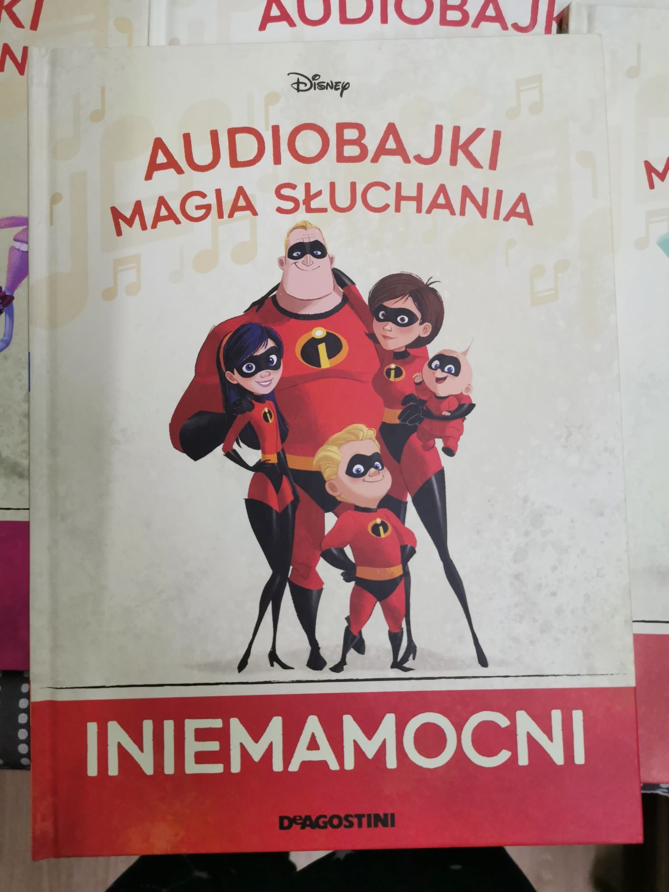 Książka audiobajki Disney Iniemamocni