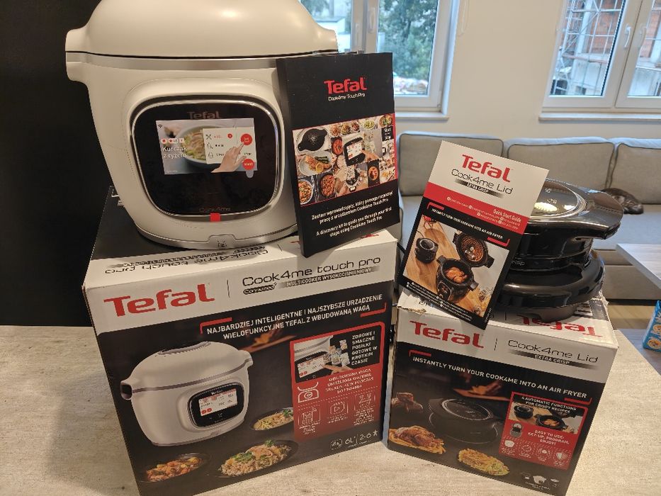 Tefal Cook4me touch pro z nakładką Extra Crisp