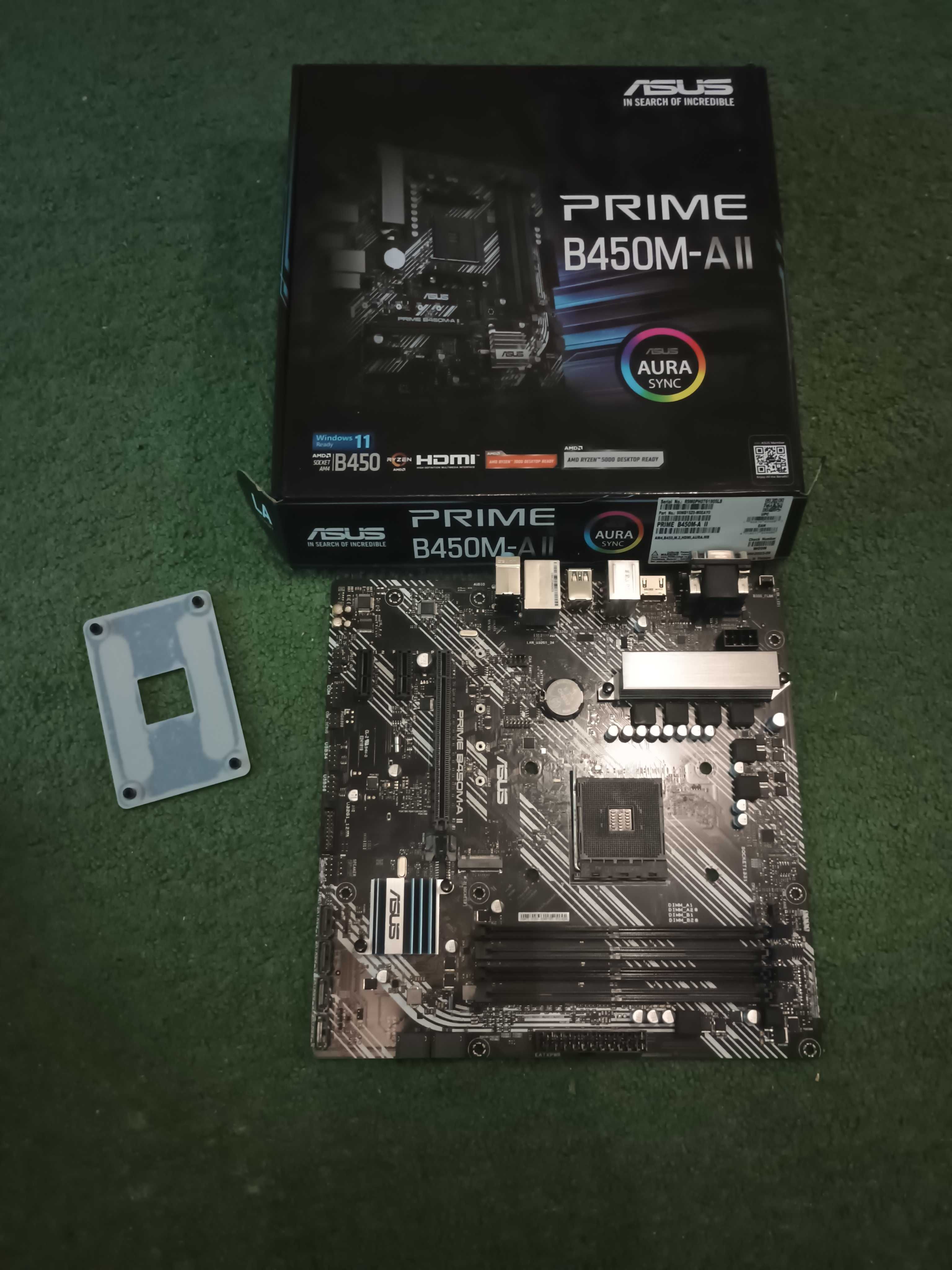 Asus Prime B450M-A II (sAM4, AMD B450, PCI-Ex16)