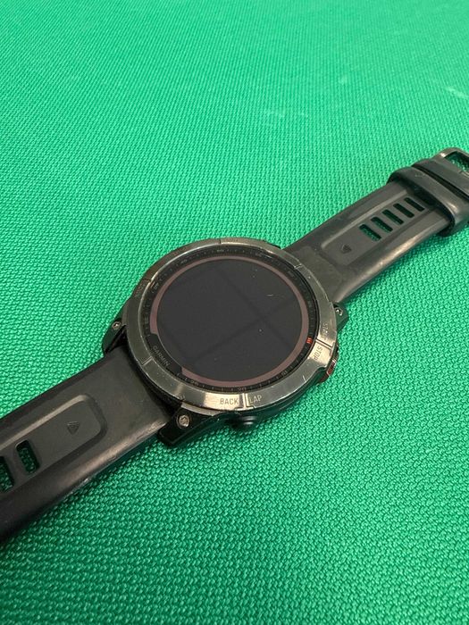 Garmin Fenix 7 Solar czarny z czarnym paskiem