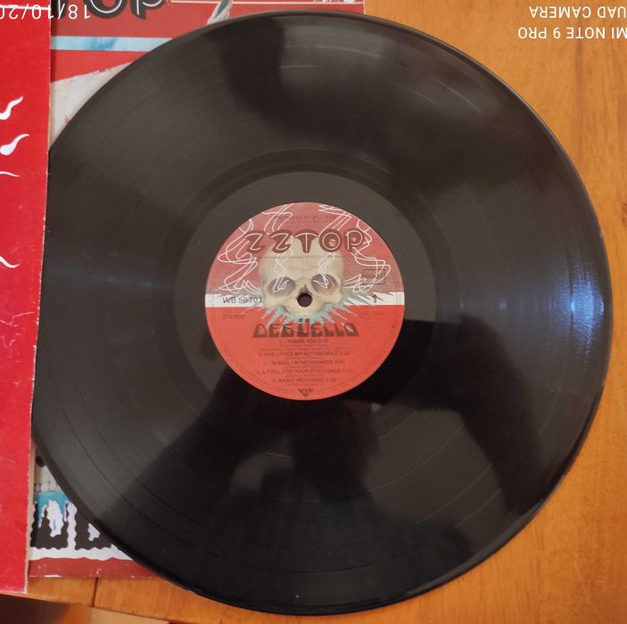 disco vinil original do ZZTOP