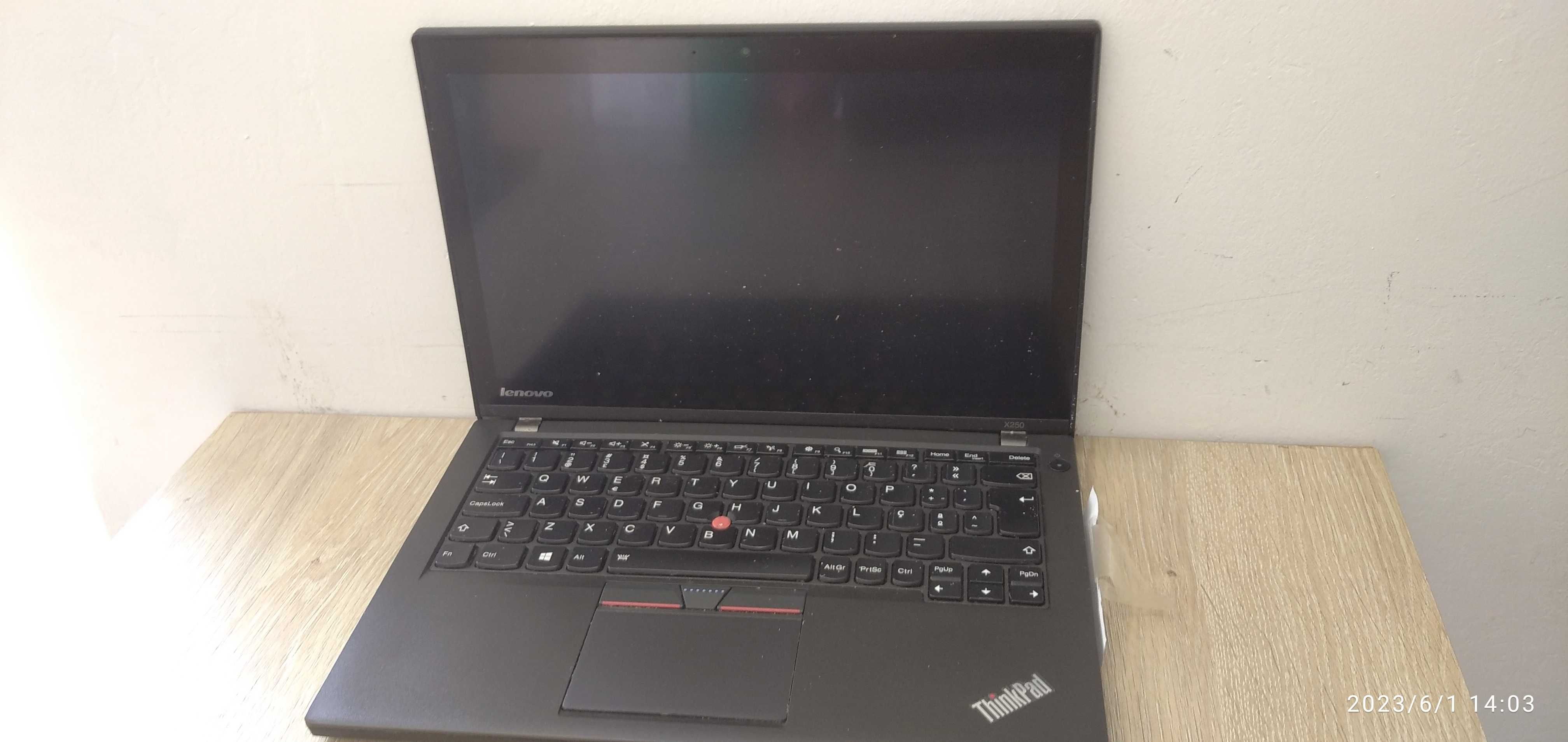 Portátil Lenovo Thinkpad X250